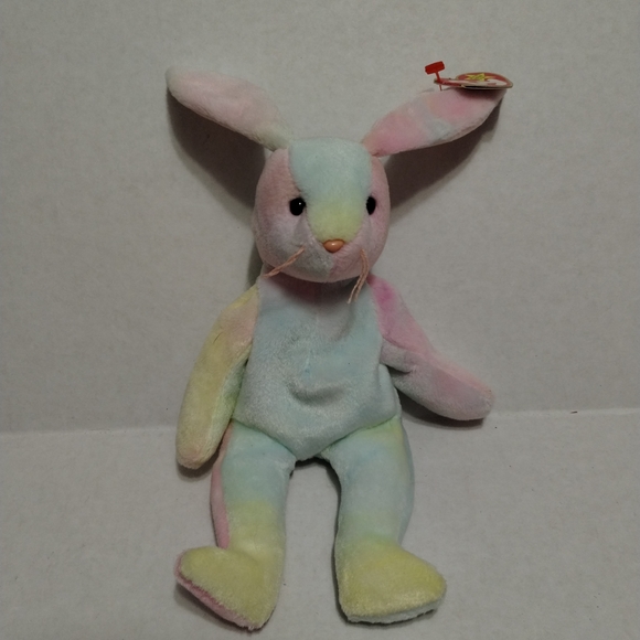 Ty beanie baby Hippie the bunny. RARE. - Picture 3 of 6